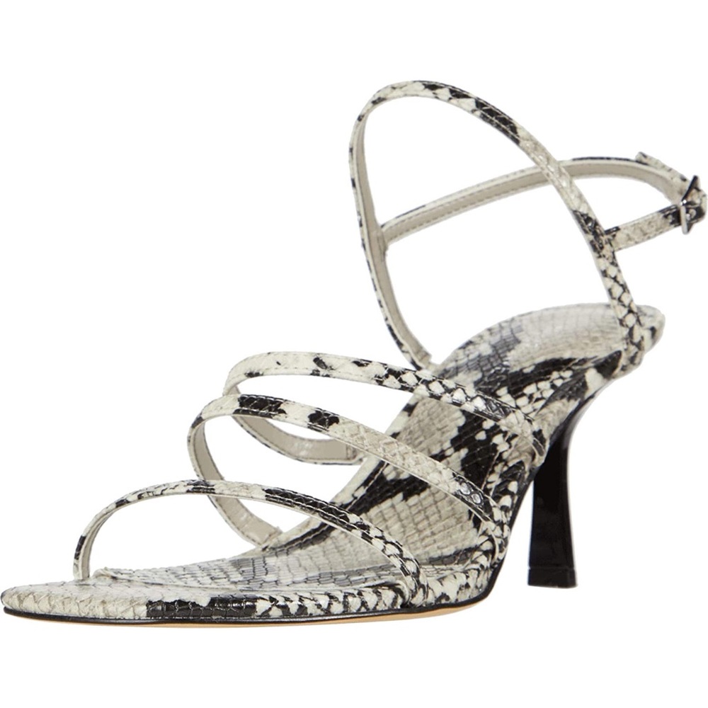 COPY - Nine West Niva Snake Print Heels Sz 9.5 great condition!